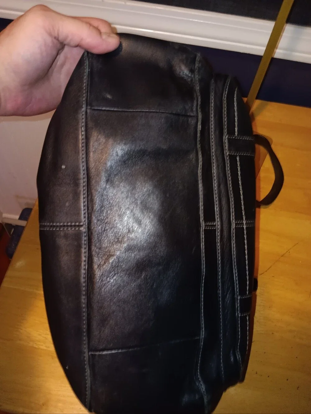 Coach Leather Chelsea Bag With Long Strap
